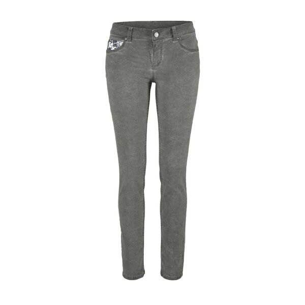 Slim fit jeans, grey-used