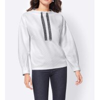 Kuschel-Sweatshirt, weiß