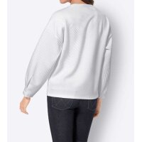 Kuschel-Sweatshirt, weiß