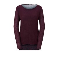 2-in-1-Pullover, burgund