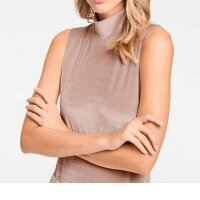 Velvet body, taupe