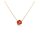 Marken-Schmuck-Set „Wilde Rose“, rot-goldfarben