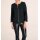 Designer-Jerseyblazer m. Spitze, schwarz
