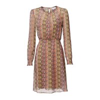 Chiffon dress, multicolour
