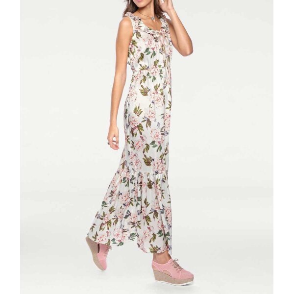 Maxi dress, offwhite-multicolour