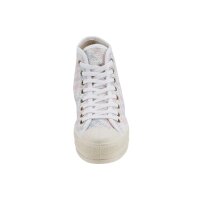 Sneaker with checkered design, rose/ blue