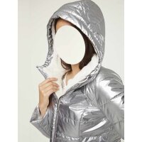 Outdoor jacket, silver colour