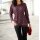 Shirt, schwarz-rot-gestreift