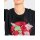 Bluza z haftem, czarna