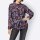 Druckbluse, bunt