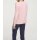 Jerseyshirt m. Chiffon, rosé