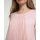 Jerseyshirt m. Chiffon, rosé