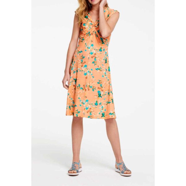 Druckkleid, bunt