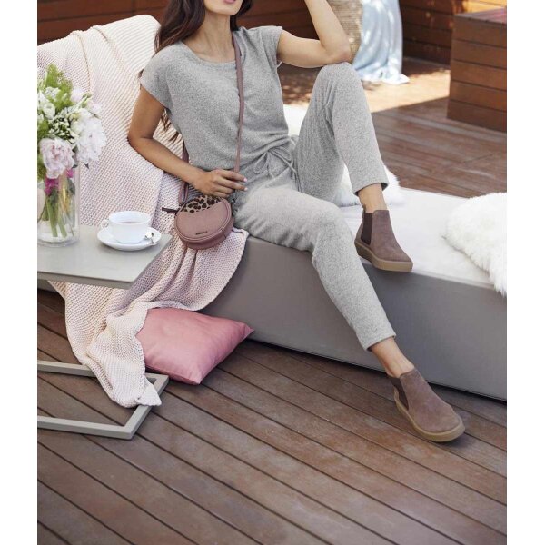 Comfort jumpsuit, grey blend