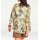 Chiffon-Druckbluse, ecru-camel