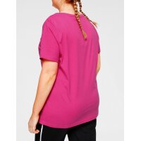 Marken-3er-Pack-Shirt, schwarz+pink+petrol