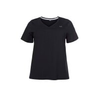 Marken-3er-Pack-Shirt, schwarz+pink+petrol