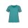 Marken-3er-Pack-Shirt, schwarz+pink+petrol