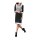 Jersey-Bouclékleid, schwarz-weiß