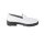 Leather slipper, white
