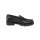 Leder-Slipper, schwarz