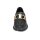 Flechtmusterslipper m. Metallelement, schwarz