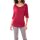 Sweatshirt with back cutout, raspberry