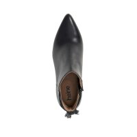 Leather boots, black