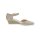 Rind-Veloursleder-Pumps, taupe