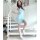 Marken-Kleid m. Schnürung, almost blue