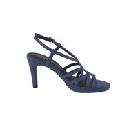 Sandal with straps, navy