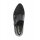 Leather high front pumps, black