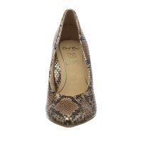 Marken-Pumps, taupe-metallic