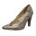 Marken-Pumps, taupe-metallic