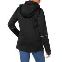 Softshell striukė su gobtuvu, juoda