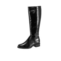 Lackleder-Stiefel, schwarz