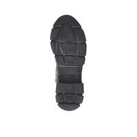 Buty z lamówką z tkackiego futra, czarno-złote