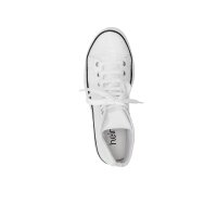 Leder-High-Top-Sneaker, weiß