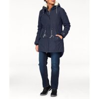 Marken-Funktions-Outdoorparka, dunkelblau