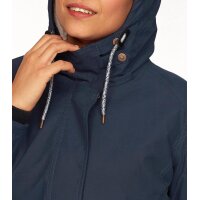 Marken-Funktions-Outdoorparka, dunkelblau