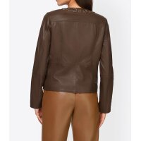 Designer-Lammlederjacke, braun
