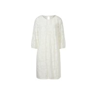Ausbrenner-Spitze-Kleid m. Unterkleid, ecru