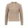 Marken-Pullover, beige