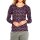 Druck-Strickjacke, lila-bunt