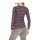 Druck-Strickjacke, lila-bunt