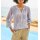 Chiffon-Druckbluse, schlamm-lavendel
