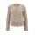 Ziegenvelourslederjacke, kiesel
