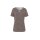Cut-out-Shirt, dunkeltaupe-ecru