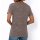 Cut-out-Shirt, dunkeltaupe-ecru