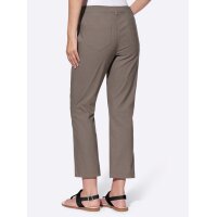 5-Pockets-Bengalin-Stretchhose, dunkeltaupe